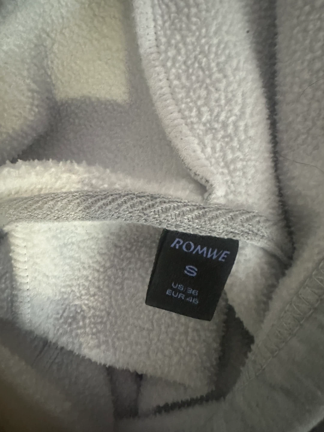 ROMWE Grey Hoodie (size small) - photo 2