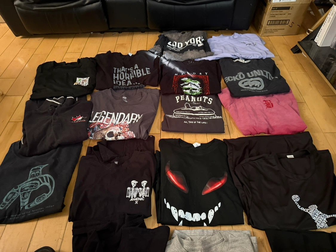 Lot of men’s clothes and hats - photo 3