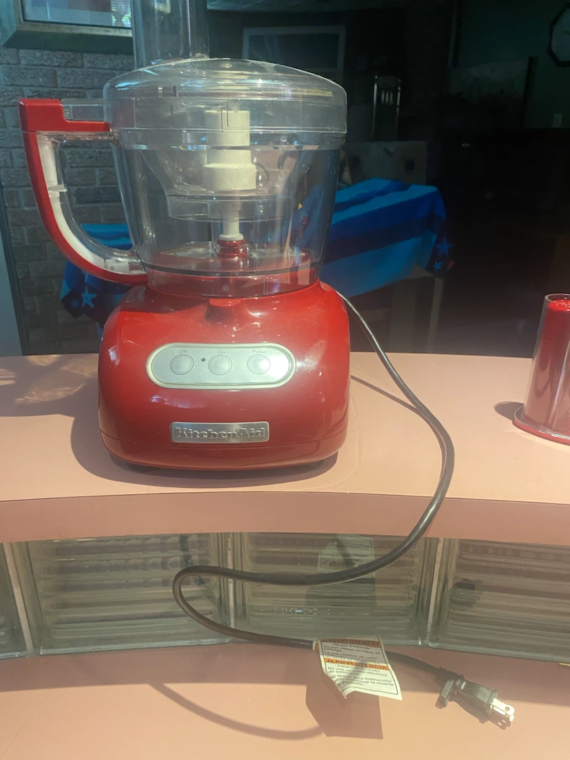 KitchenAid Food Processor - Red