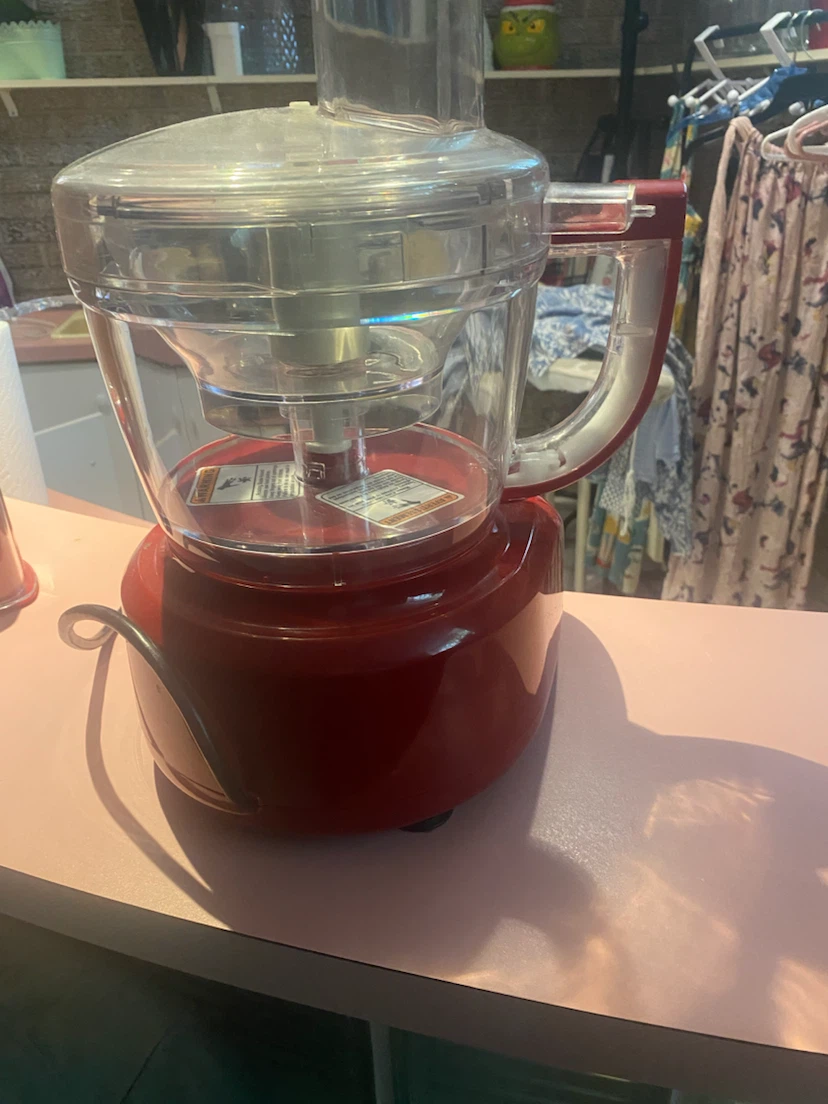 KitchenAid Food Processor - Red - photo 2