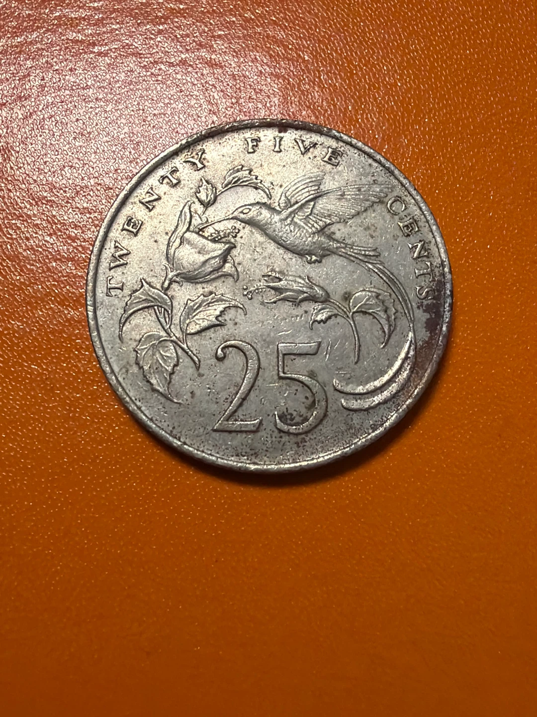 1984 Jamaica 25 Cents Coin - photo 2