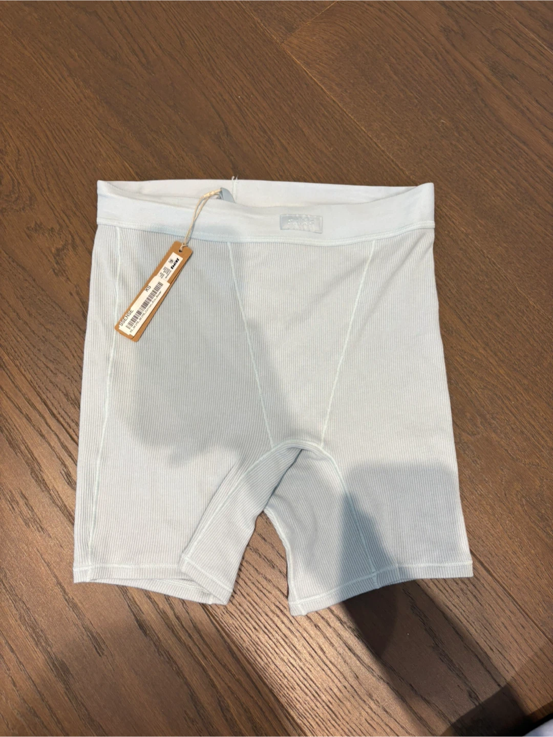 SKIMS Cotton Rib Boxer Briefs - Opal - XS - photo 2