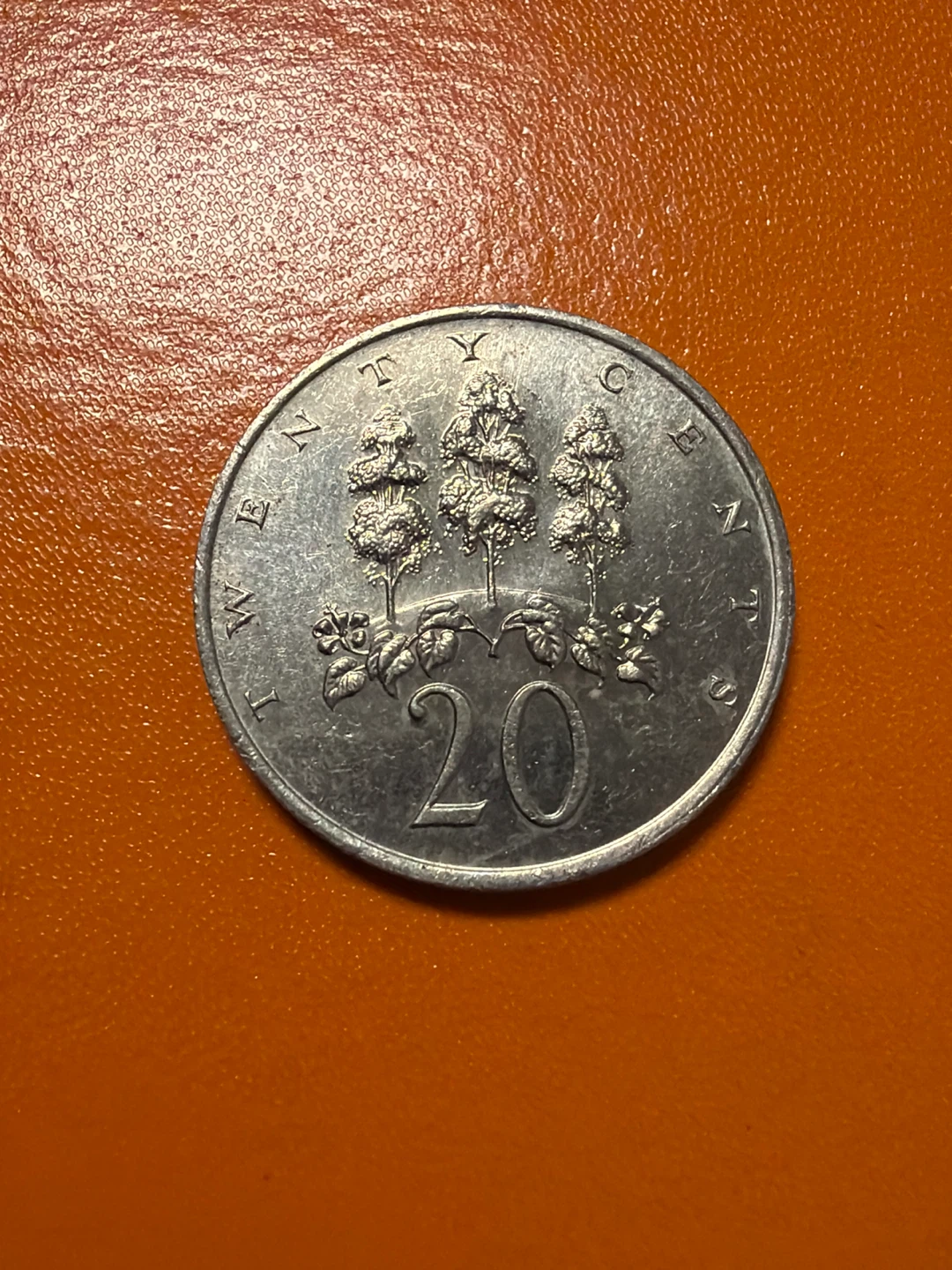 Jamaica 20 Cents Coin 1987 - photo 2