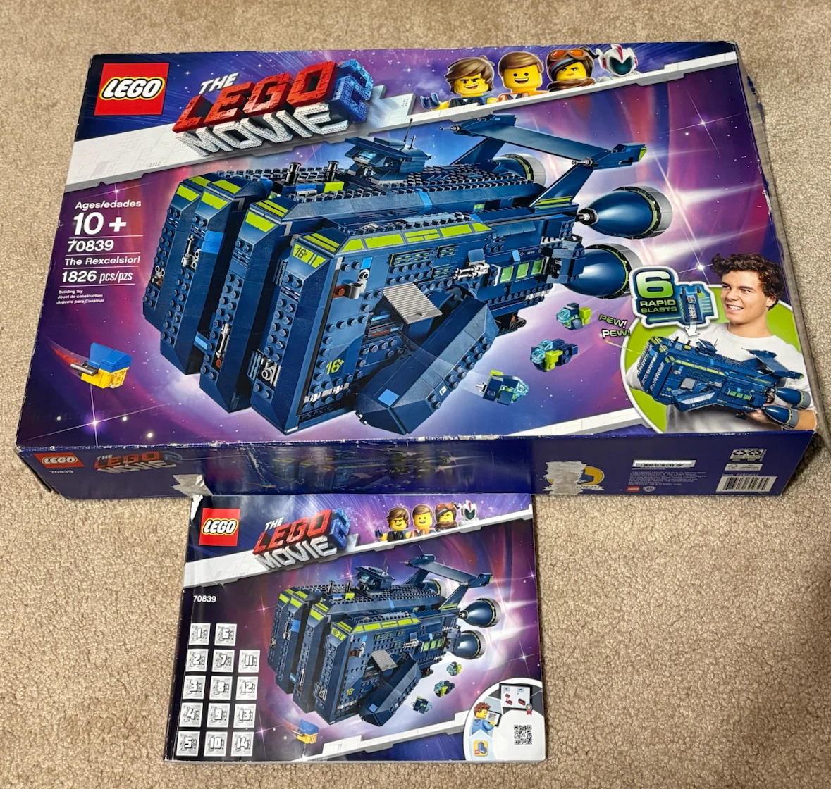 LEGO The Lego Movie The Rexcelsior!  70839