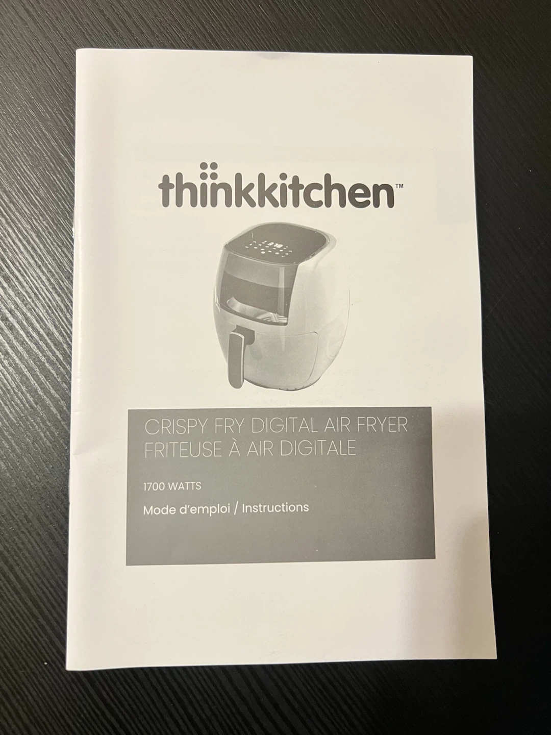 ThinkKitchen Crispy Fry Digital Air Fryer 1700W - photo 3