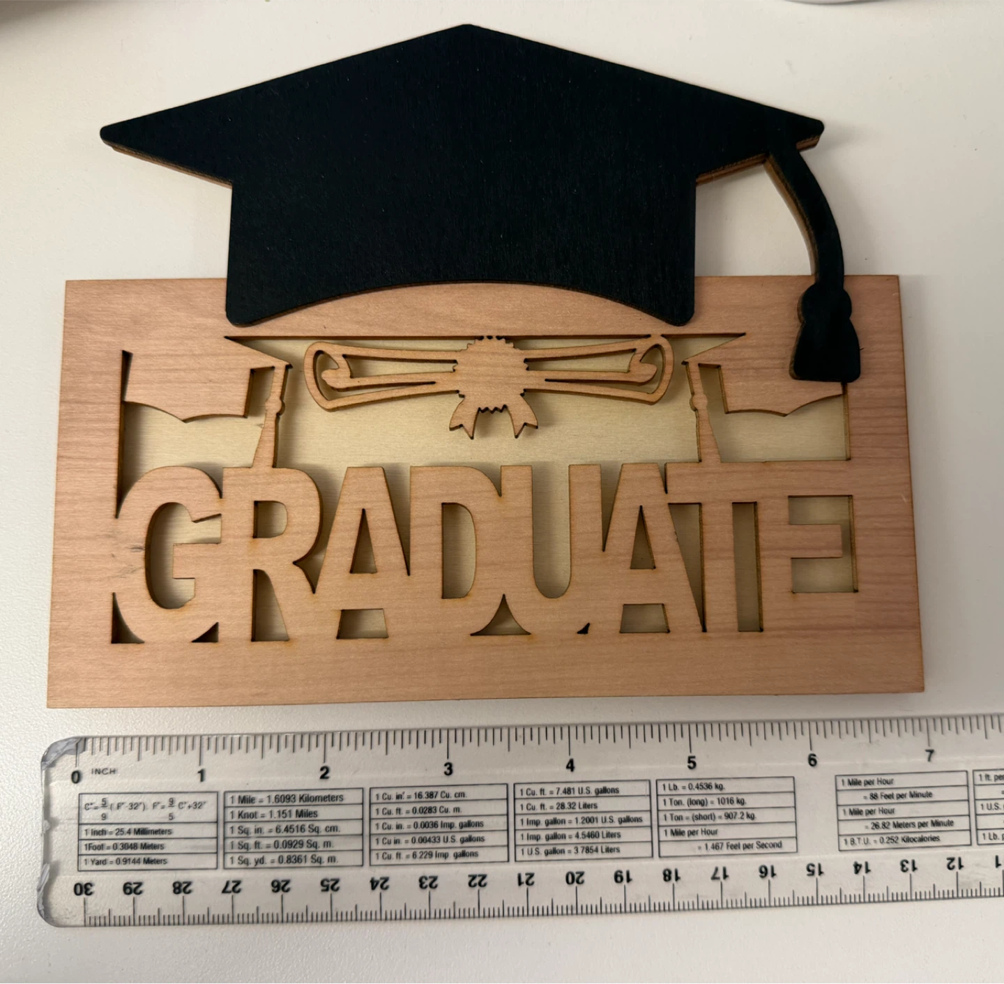 Proud Graduate Money Gift Frames x 3