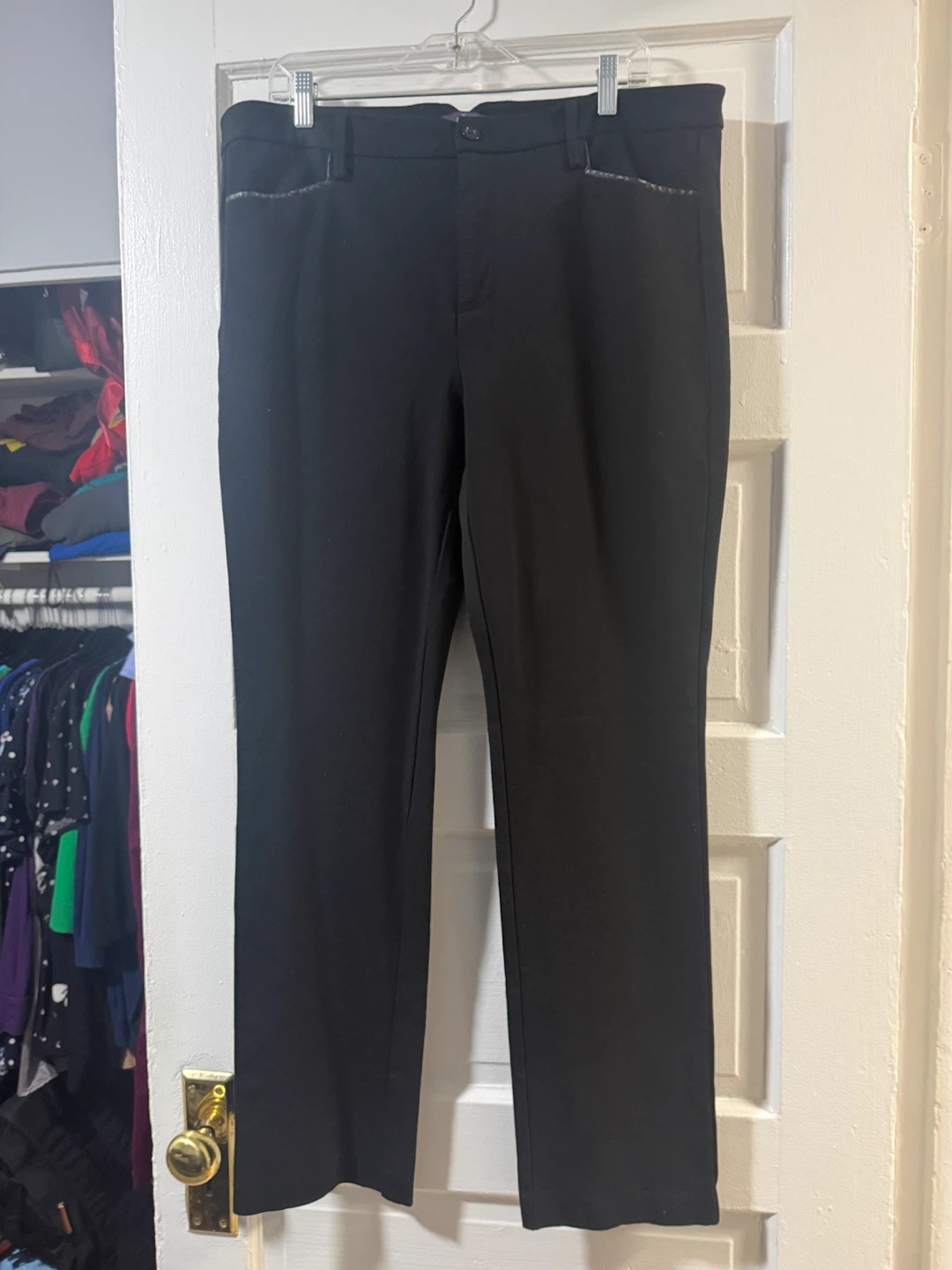 NYDJ Black Trousers - Size 16W