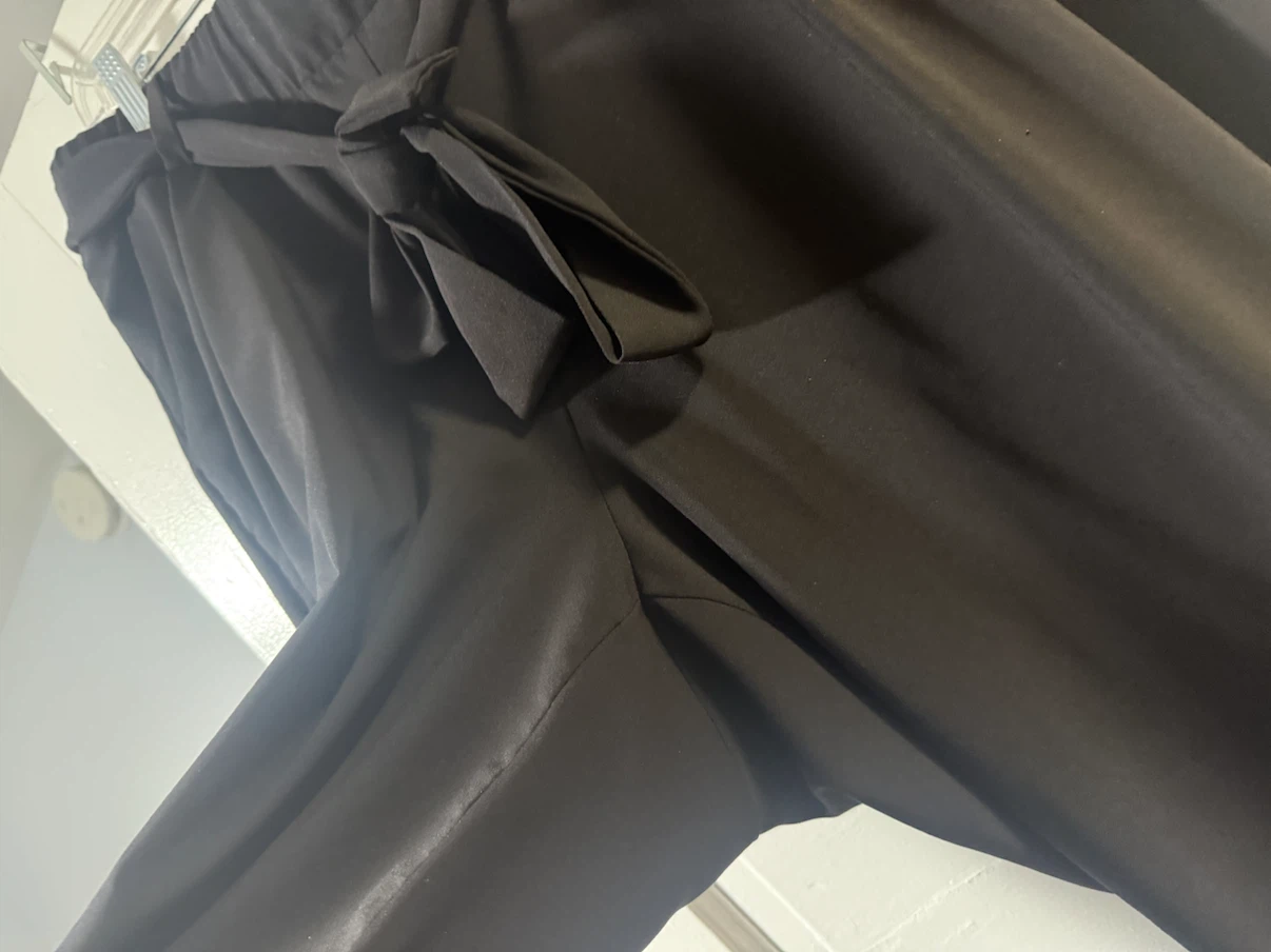 Studio by Torrid Black Wide Leg Ankle Pants - photo 4
