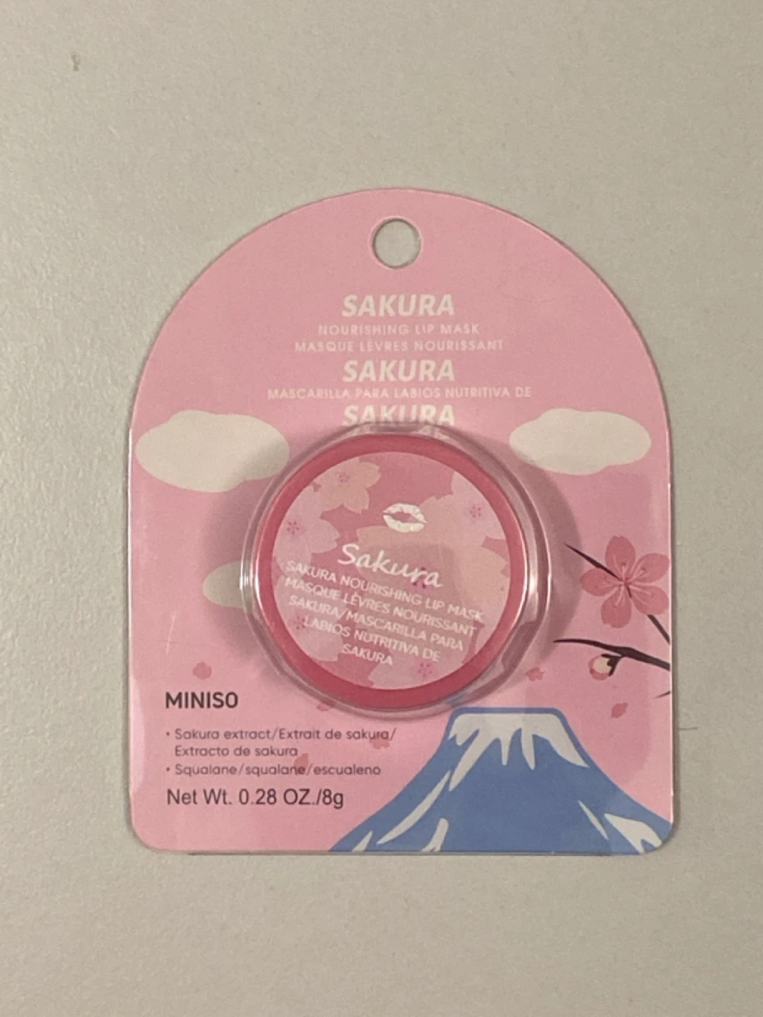 BRAND NEW - Miniso sakura lip mask