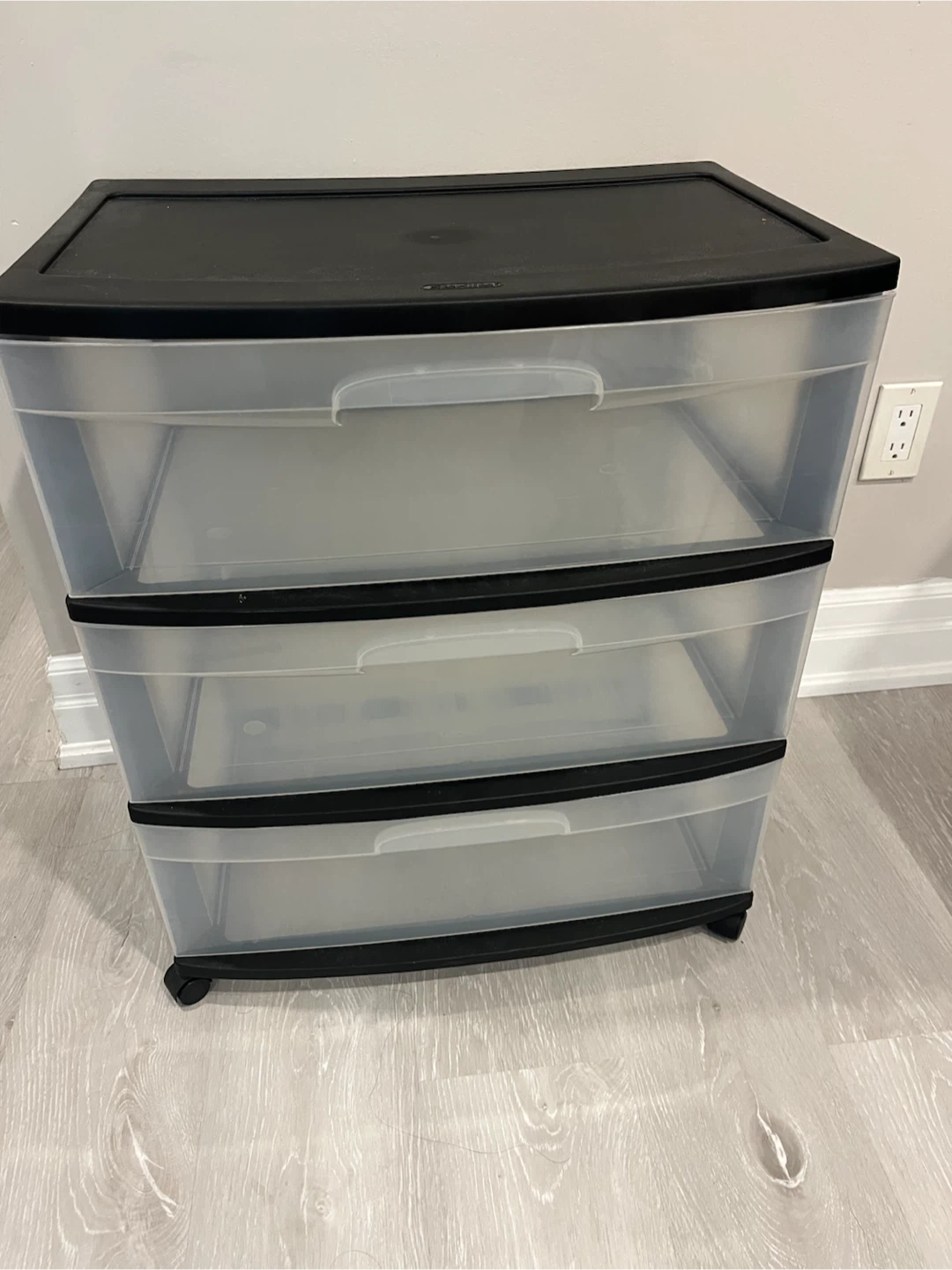 3-Drawer Plastic Storage Organizer