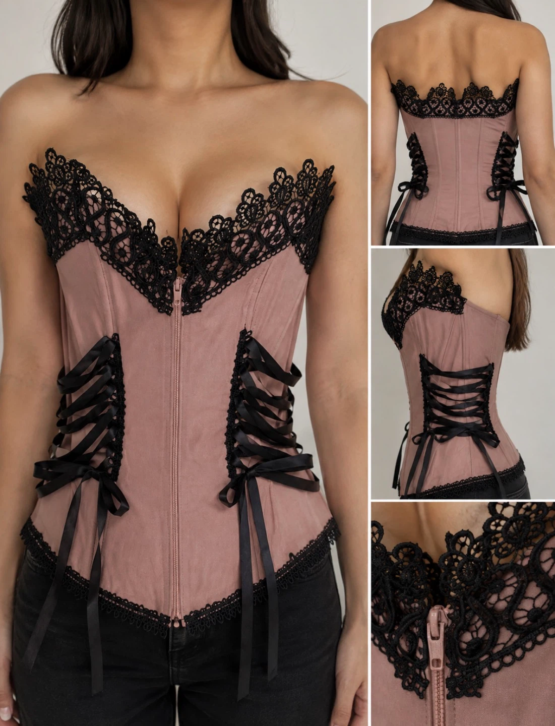 Lace Corset Top