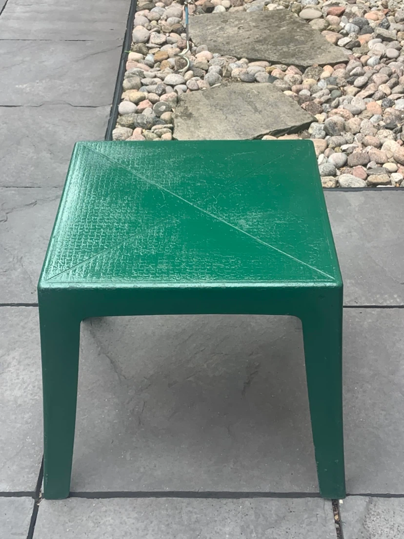 Green Garden Side Table