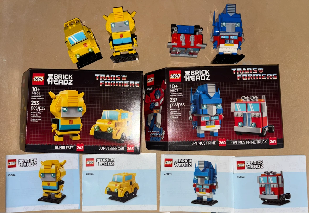 LEGO Transformers 40804 & 40803