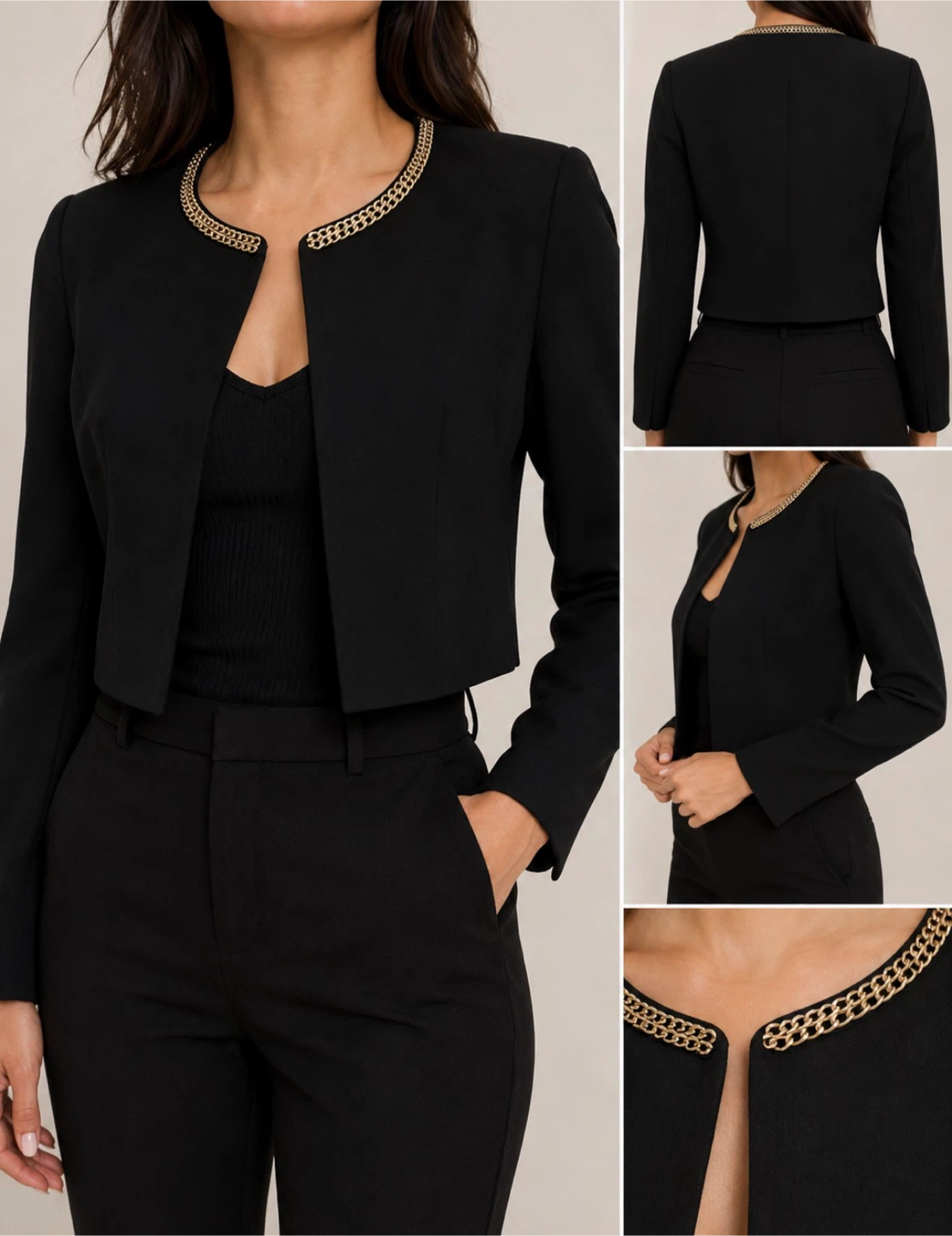 Crop jacket