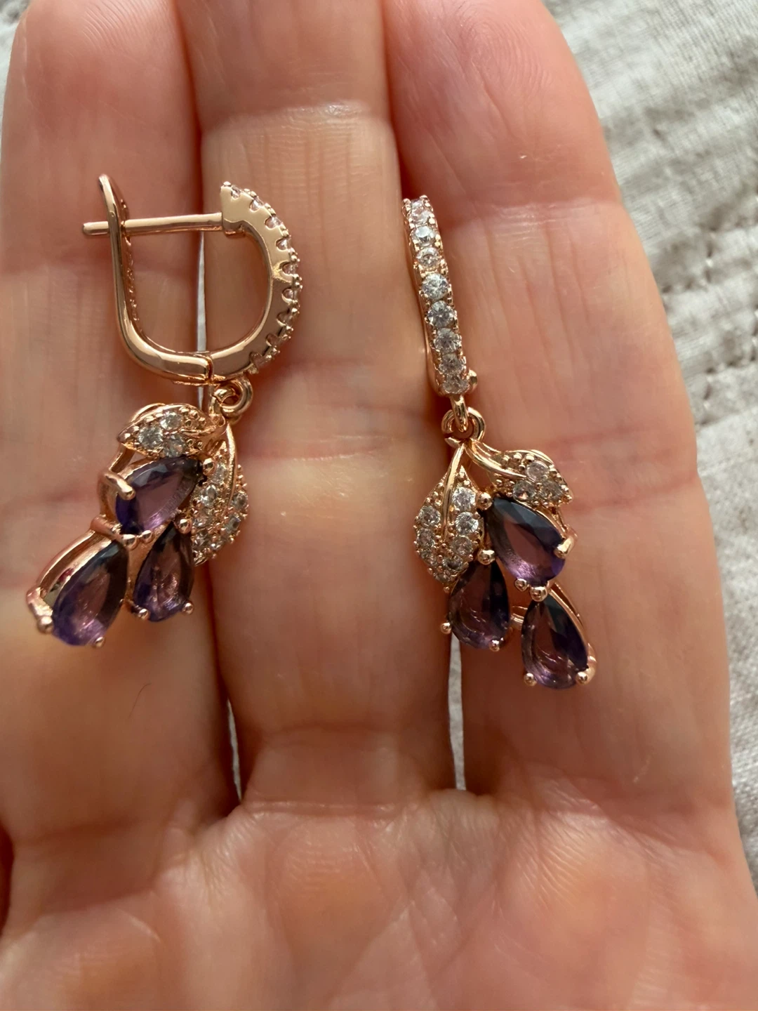 14k gemstone earrings