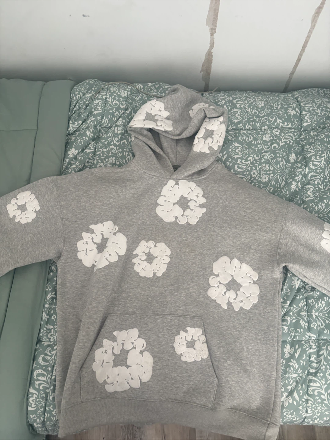 Denim tears grey hoodie