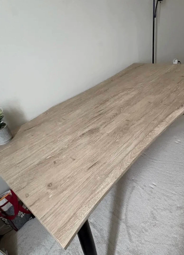 White Oak Desk Table and Chair - photo 2