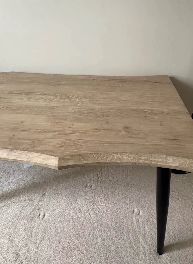 Cream Desk Chair and Table - photo 4