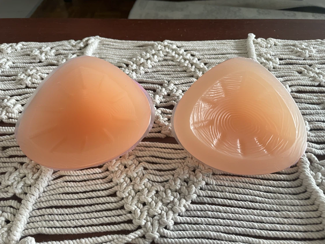 OBO! Brand New Nalany Silicone Triangle Breast Forms (2 Piece) - photo 2