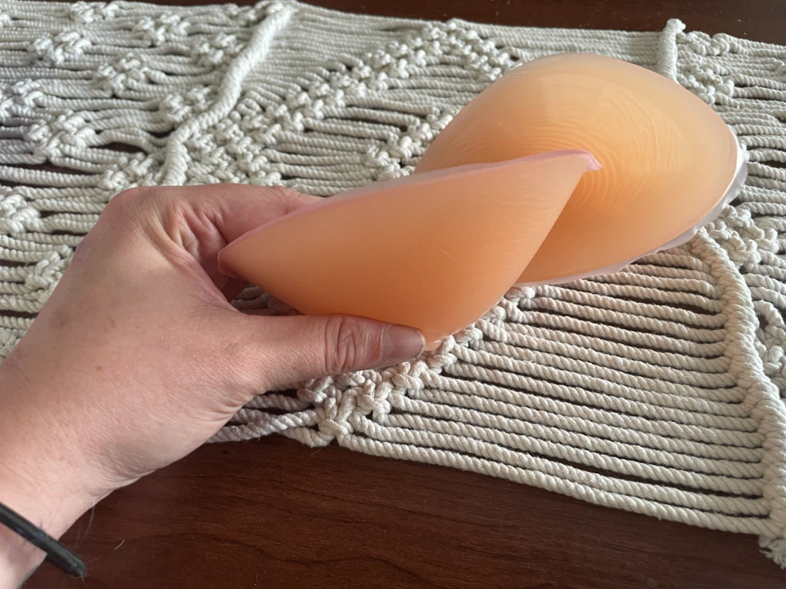 OBO! Brand New Nalany Silicone Triangle Breast Forms (2 Piece) - photo 3