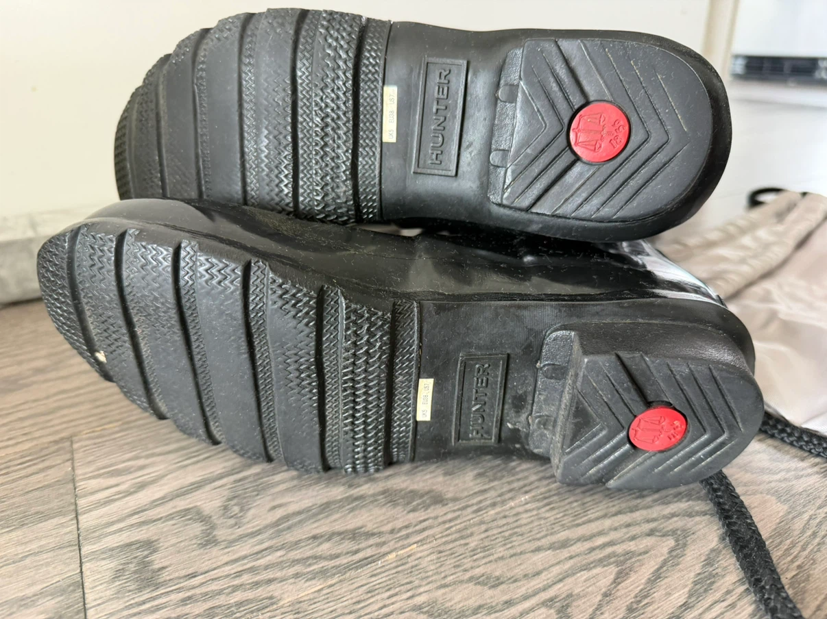 Hunter Original Tall Black Gloss Rain Boots - photo 3