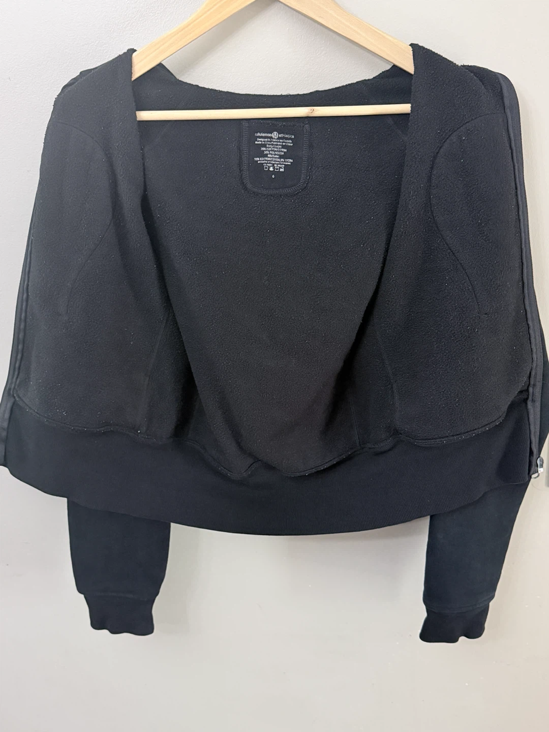 Lululemon Athletica Black Full Zip Hoodie 6 - photo 5