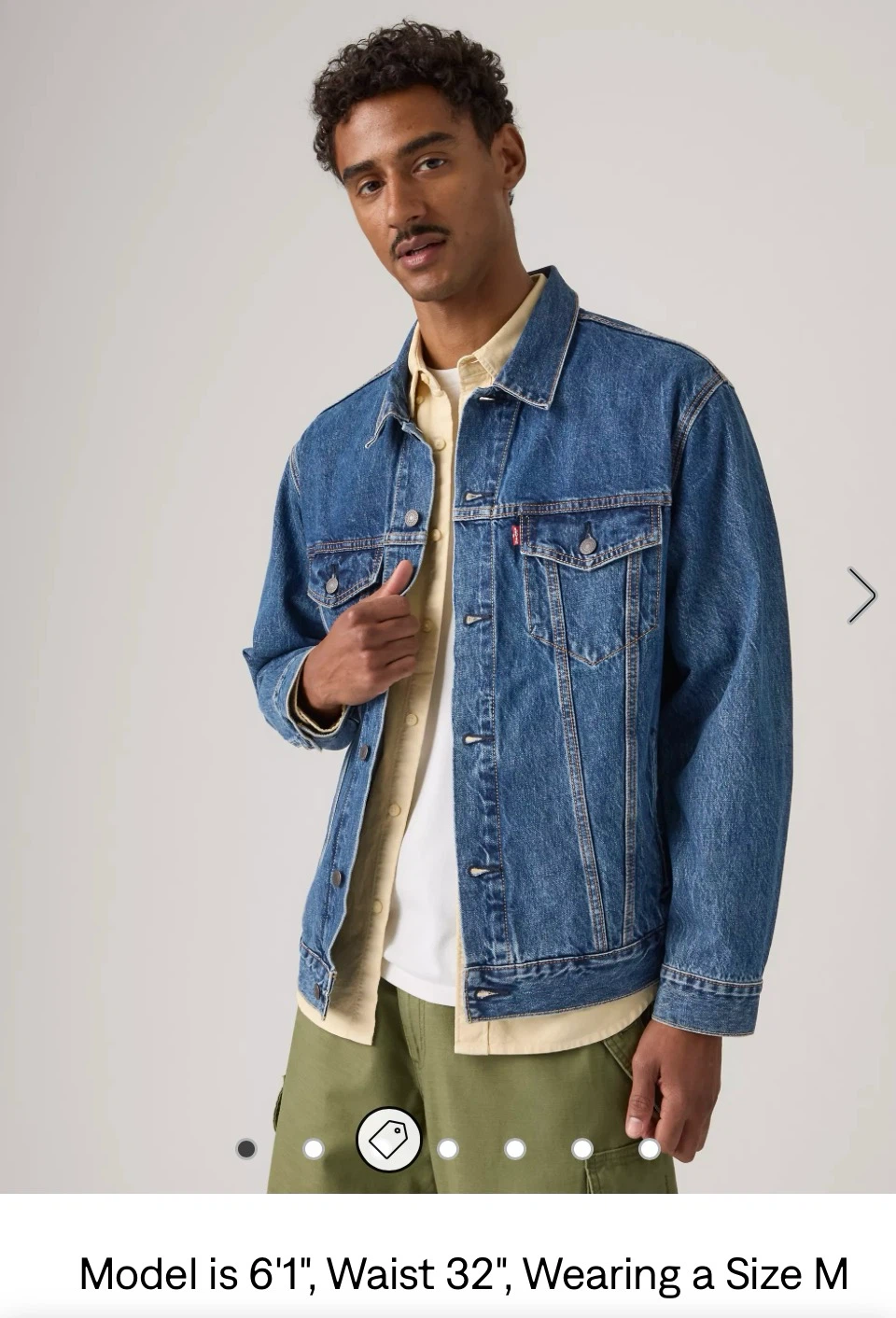 Levi's Trucker Denim Jacket - Medium - photo 3