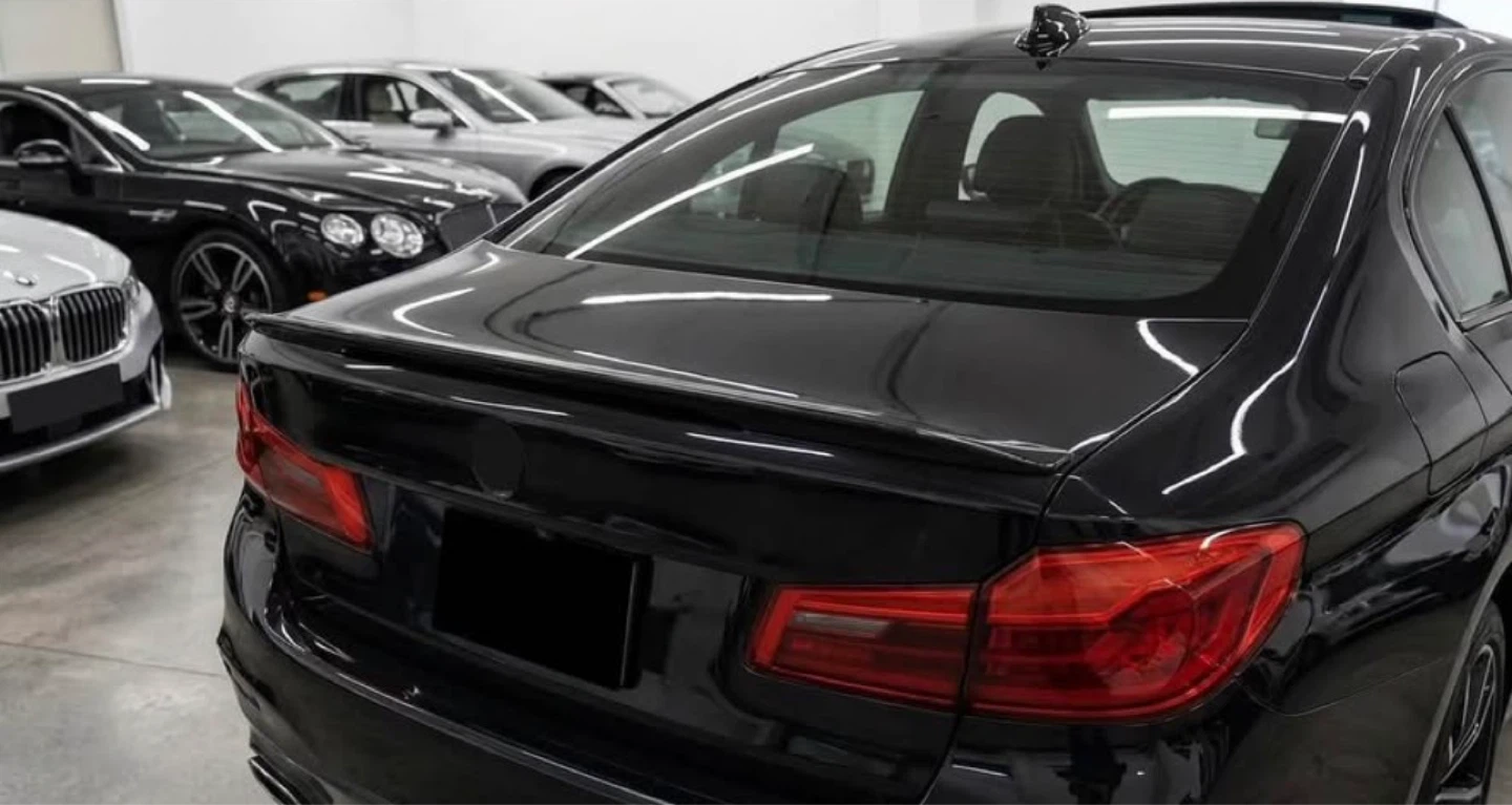Keenso Universal Car Trunk Spoiler, Glossy Black