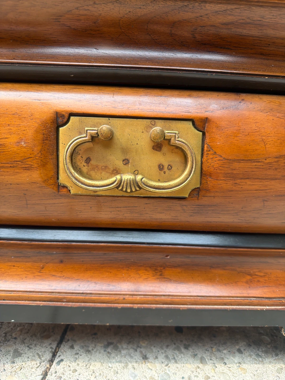 Wooden End Table with Drawer - photo 5