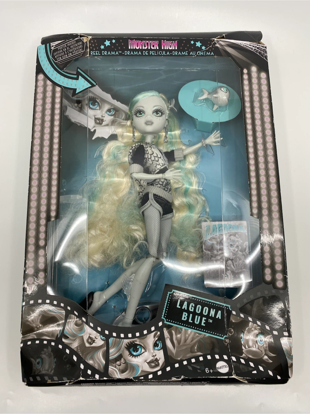 Monster High Reel Drama Lagoona Blue Doll