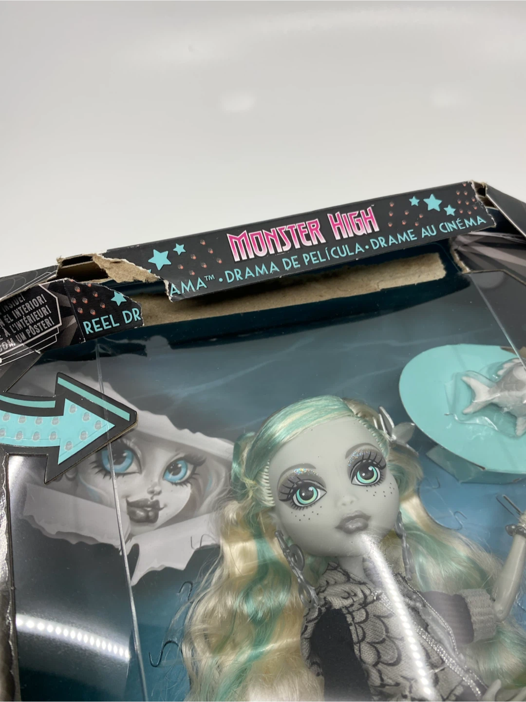 Monster High Reel Drama Lagoona Blue Doll - photo 3