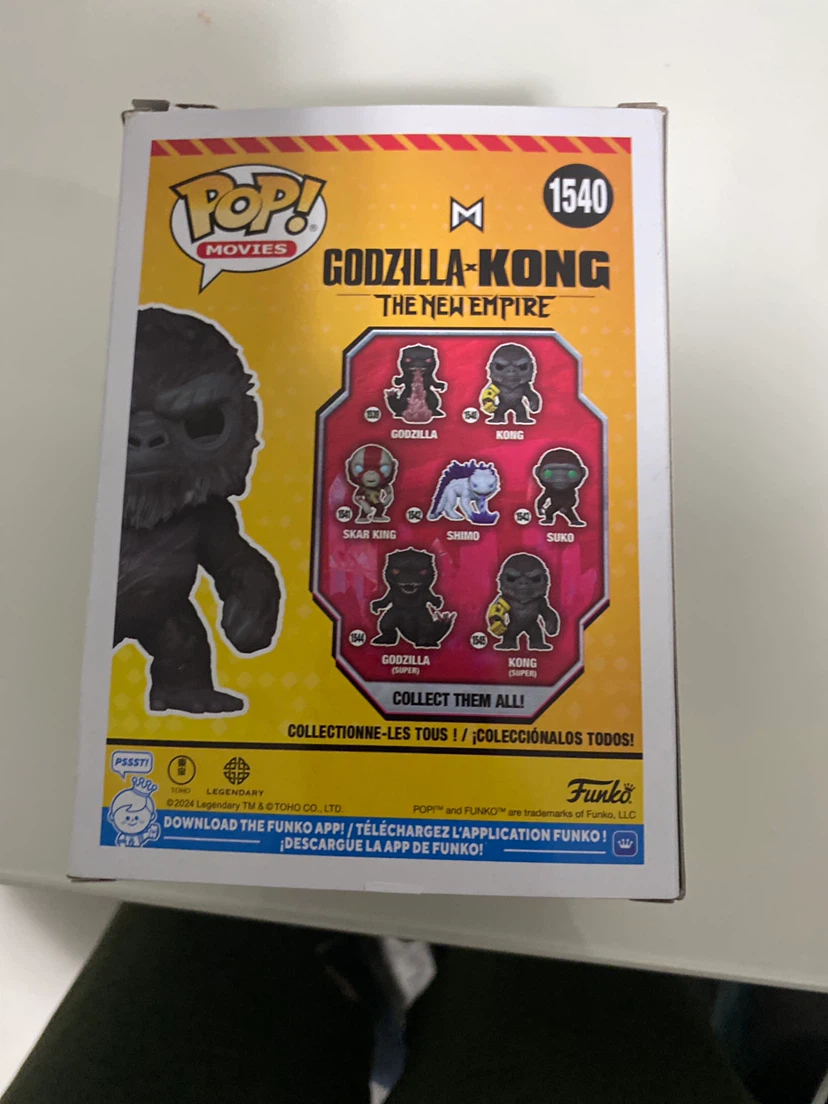 Funko Pop! Godzilla x Kong: The New Empire Kong Figure #1540 - photo 2