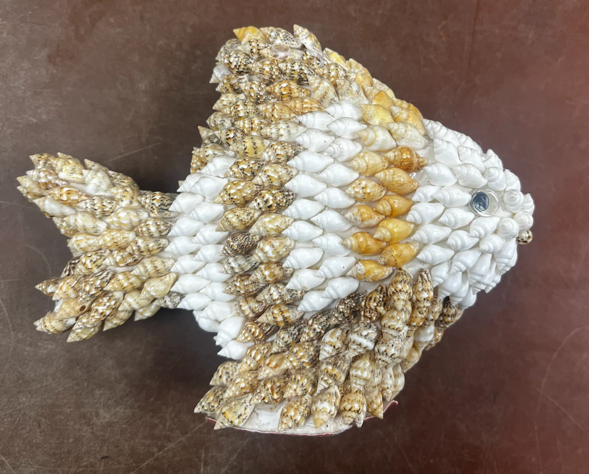Seashell Fish Decor - photo 3