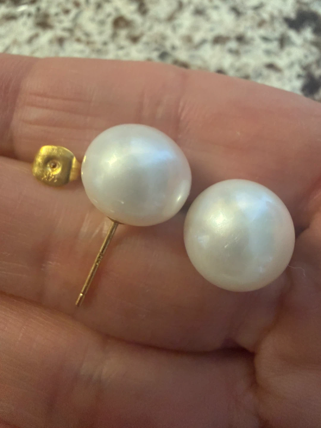 New 14k gold earrings