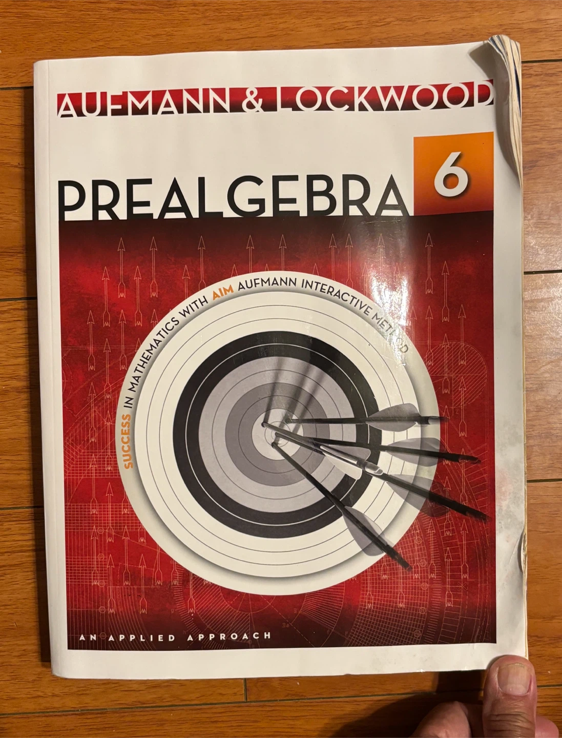 Pre-Algebra by Aufmann & Lockwood (6th Edition Textbook)