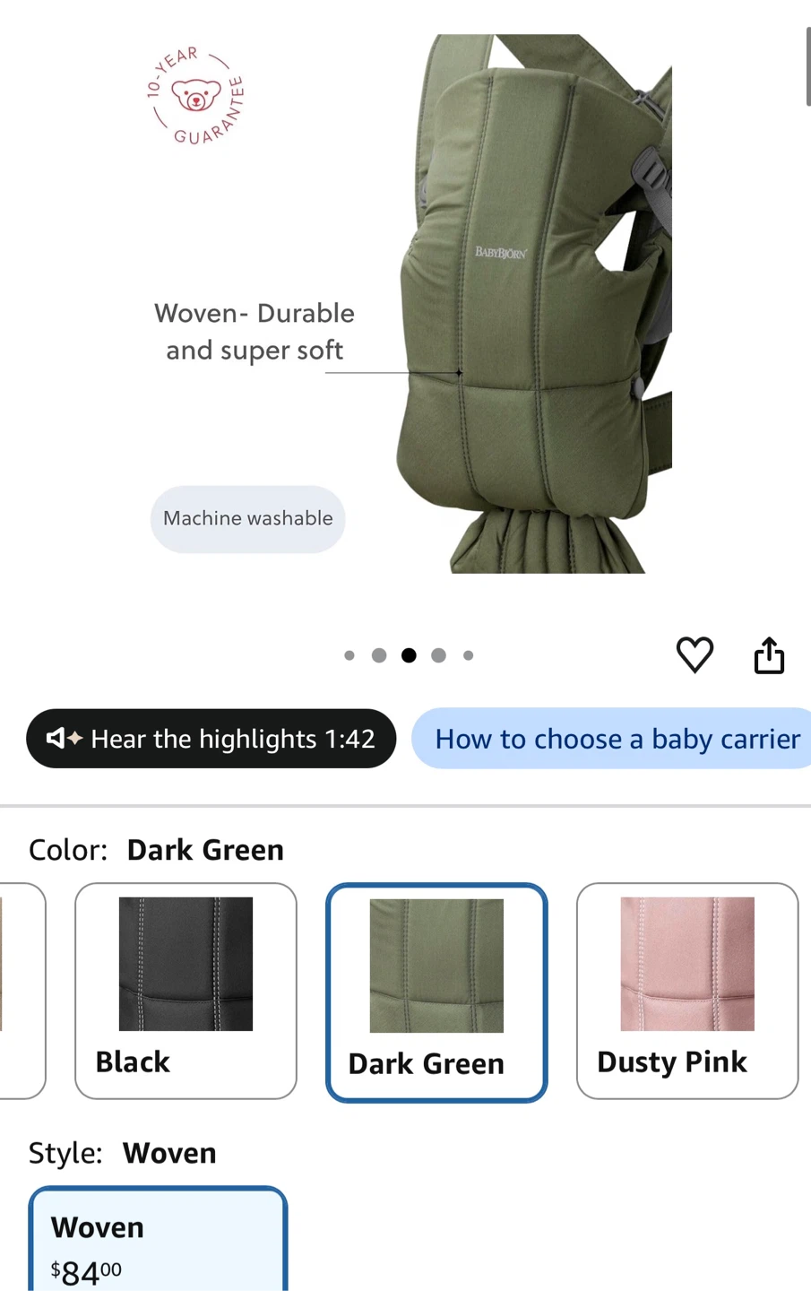 Baby Bundle: clothes chair swing bassinet and carrier - photo 4