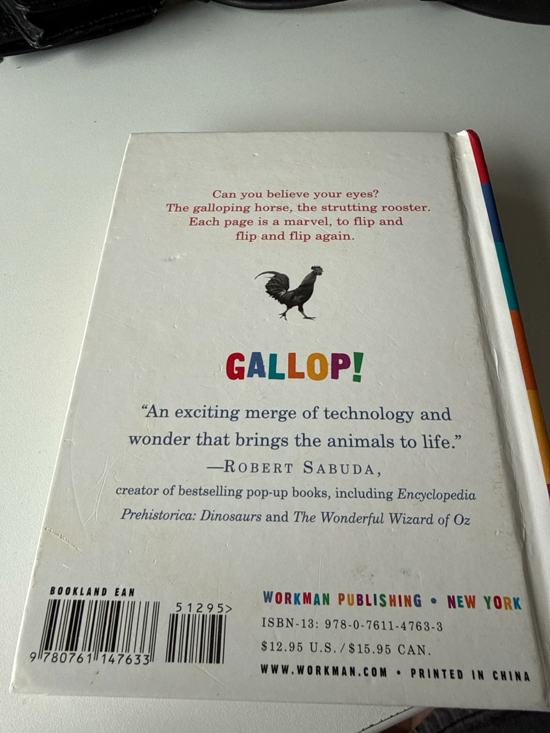 Gallop! A Scanimation Picture Book by Rufus Butler Seder - photo 2