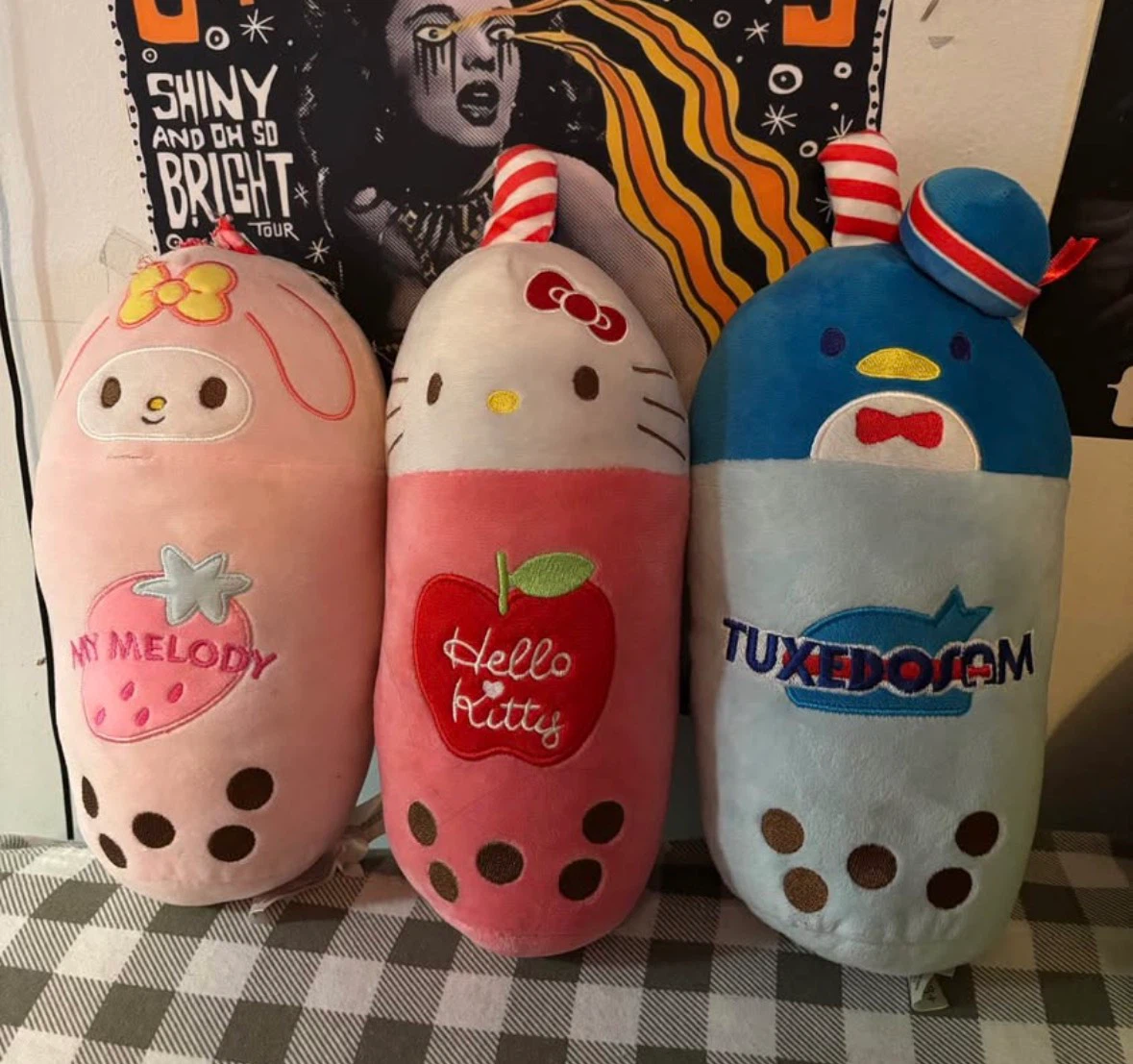Sanrio Hello Kitty Boba Stuffed Animals