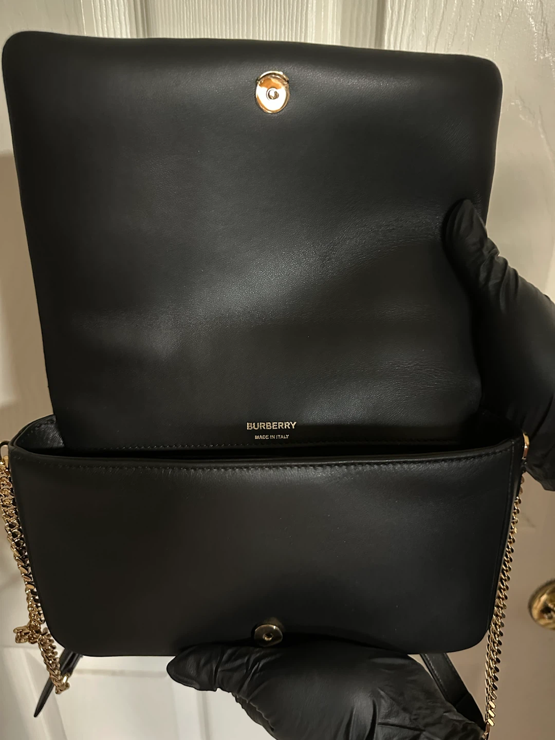 Burberry Quilted Lambskin Leather Shoulder Bag - photo 4