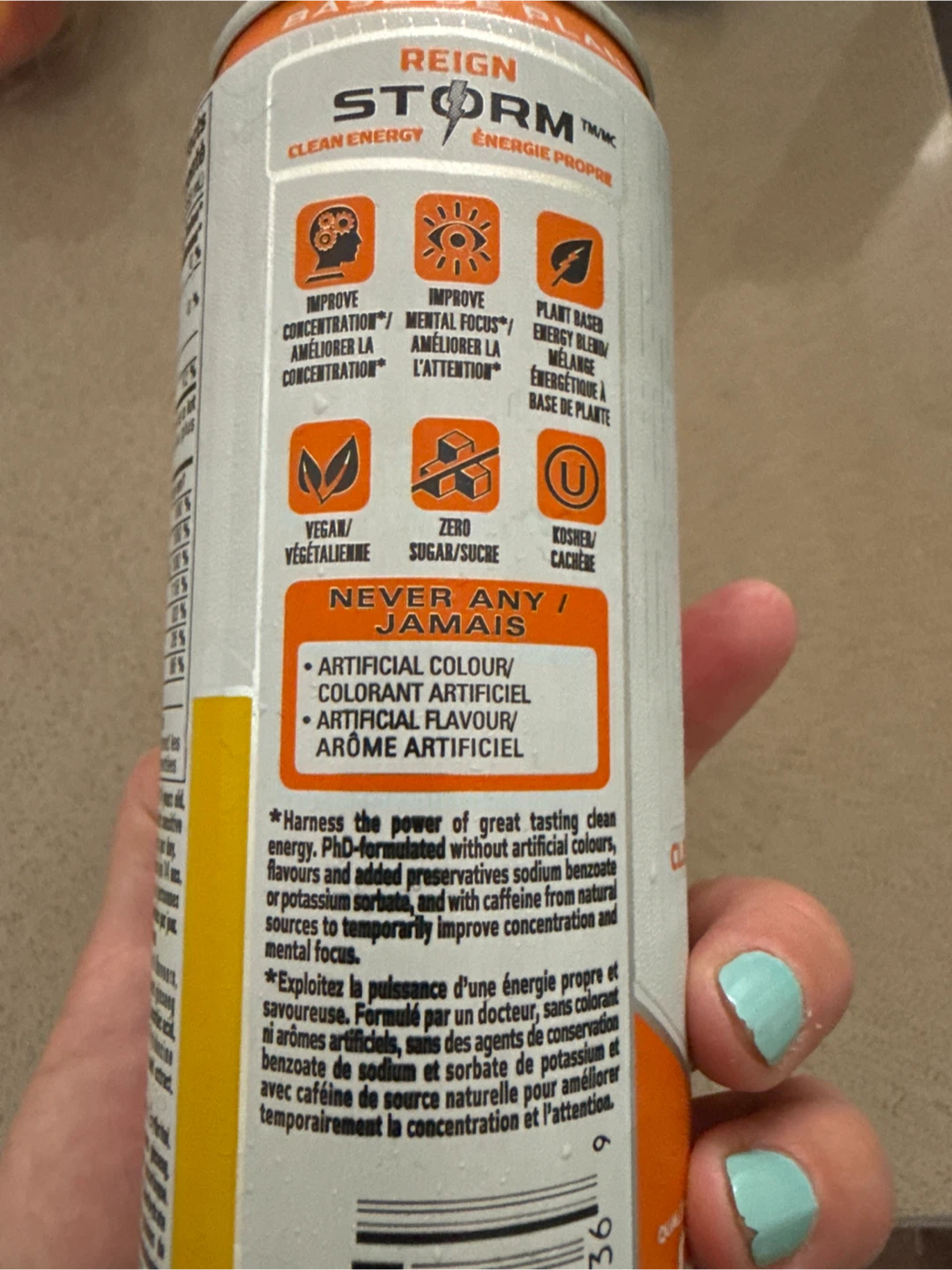 Reign Storm Valencia Orange Energy Drink - photo 3