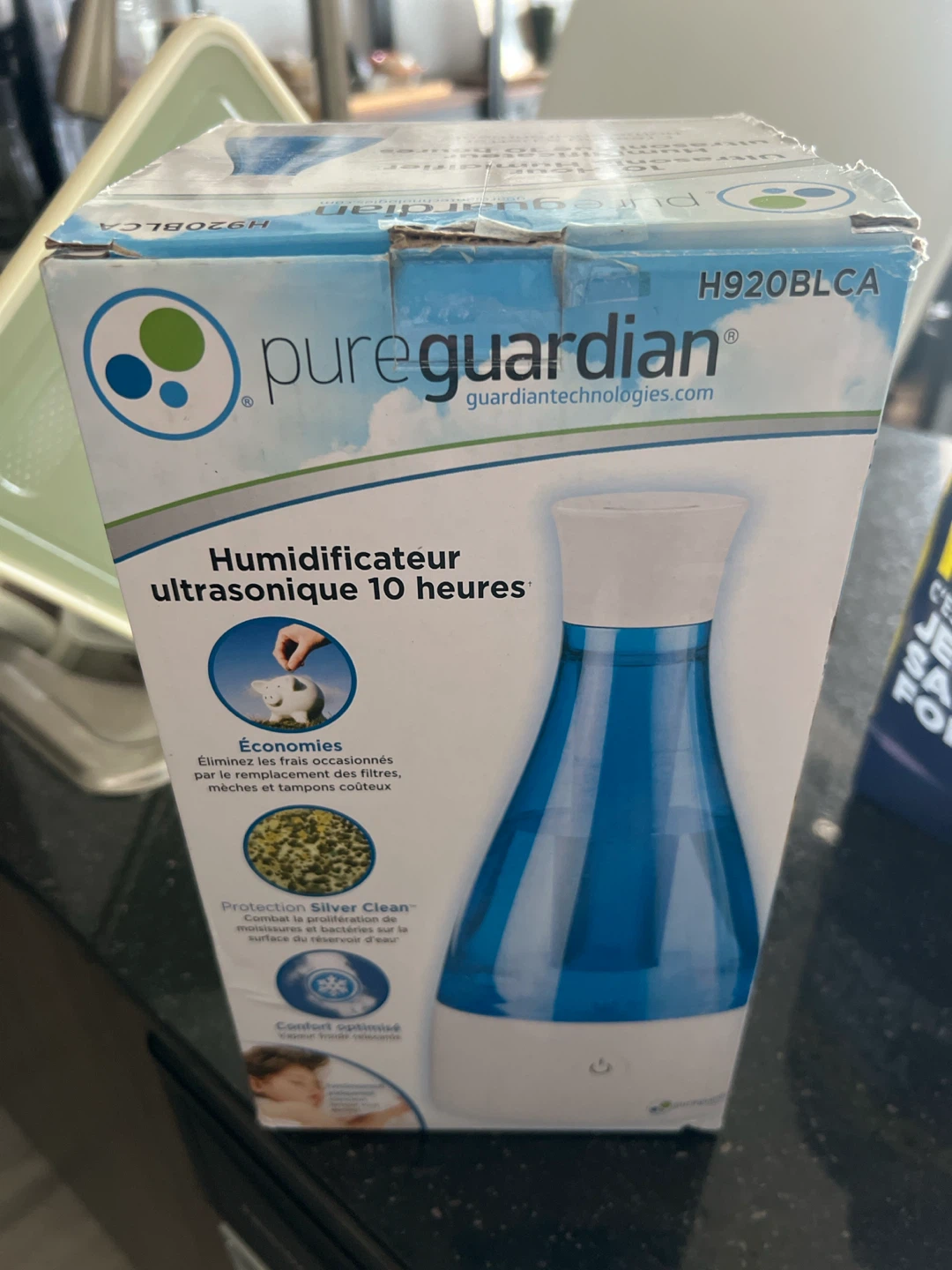 PureGuardian Ultrasonic Humidifier H920BLCA