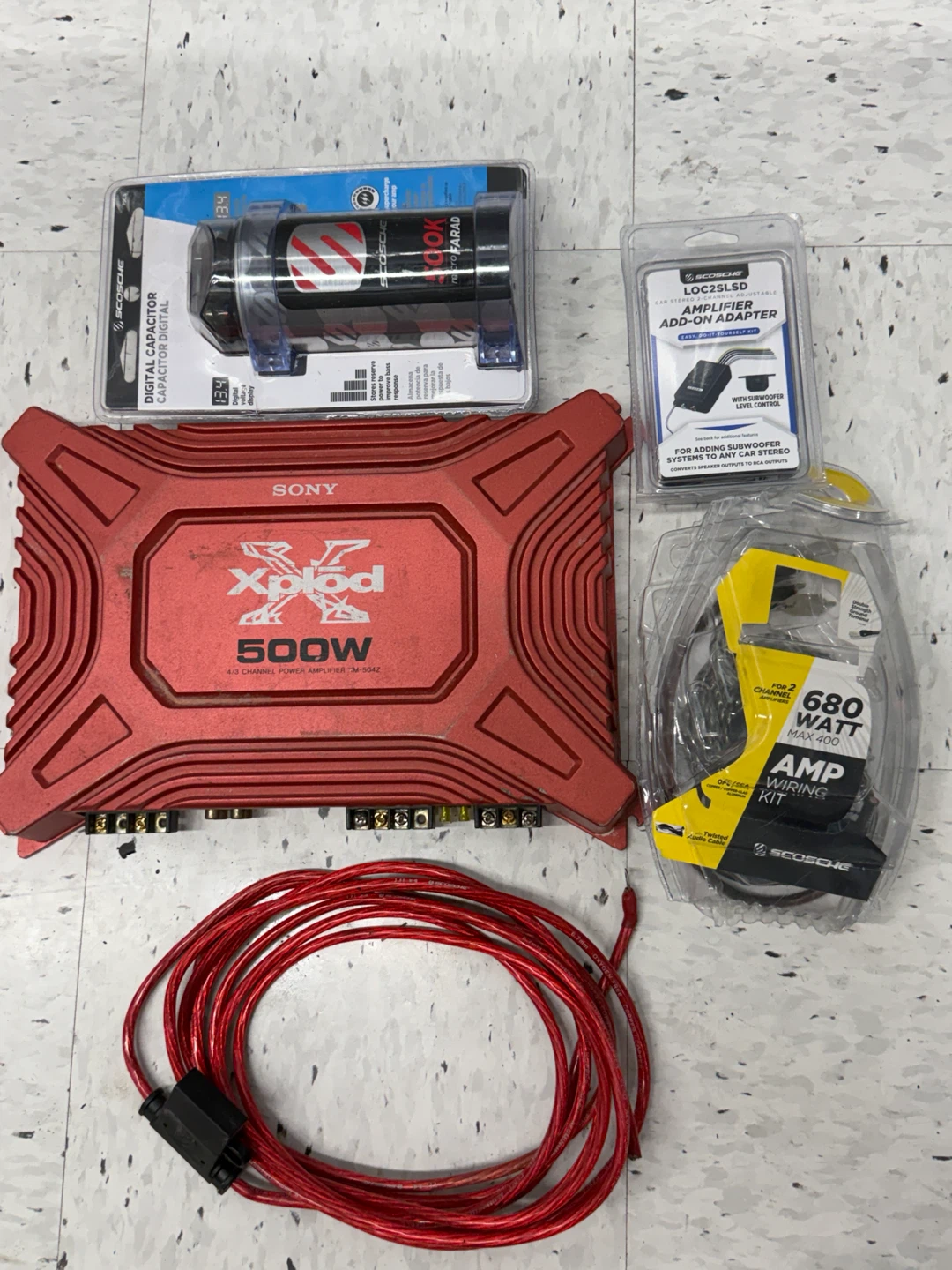 Sony Xplod 500W 4-Channel Car Amplifier - photo 3