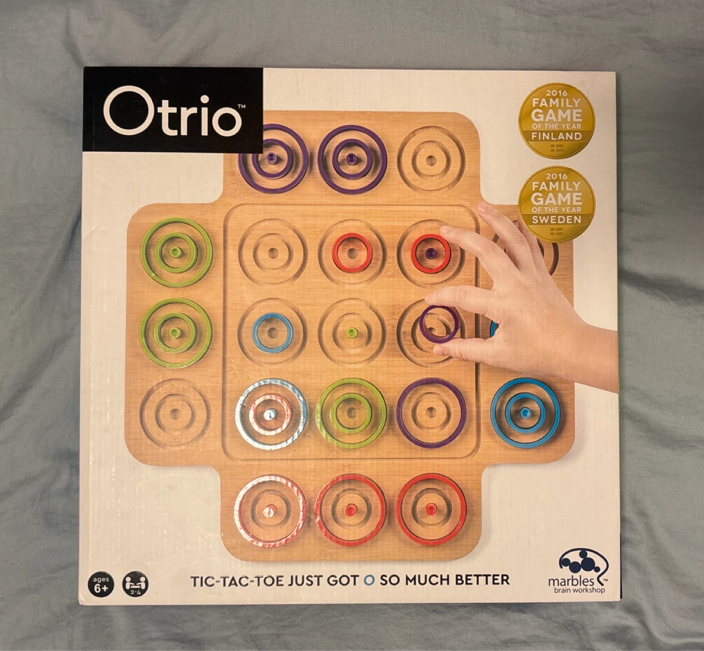 Otrio Marble Brain Workshop Strategy Game - photo 2