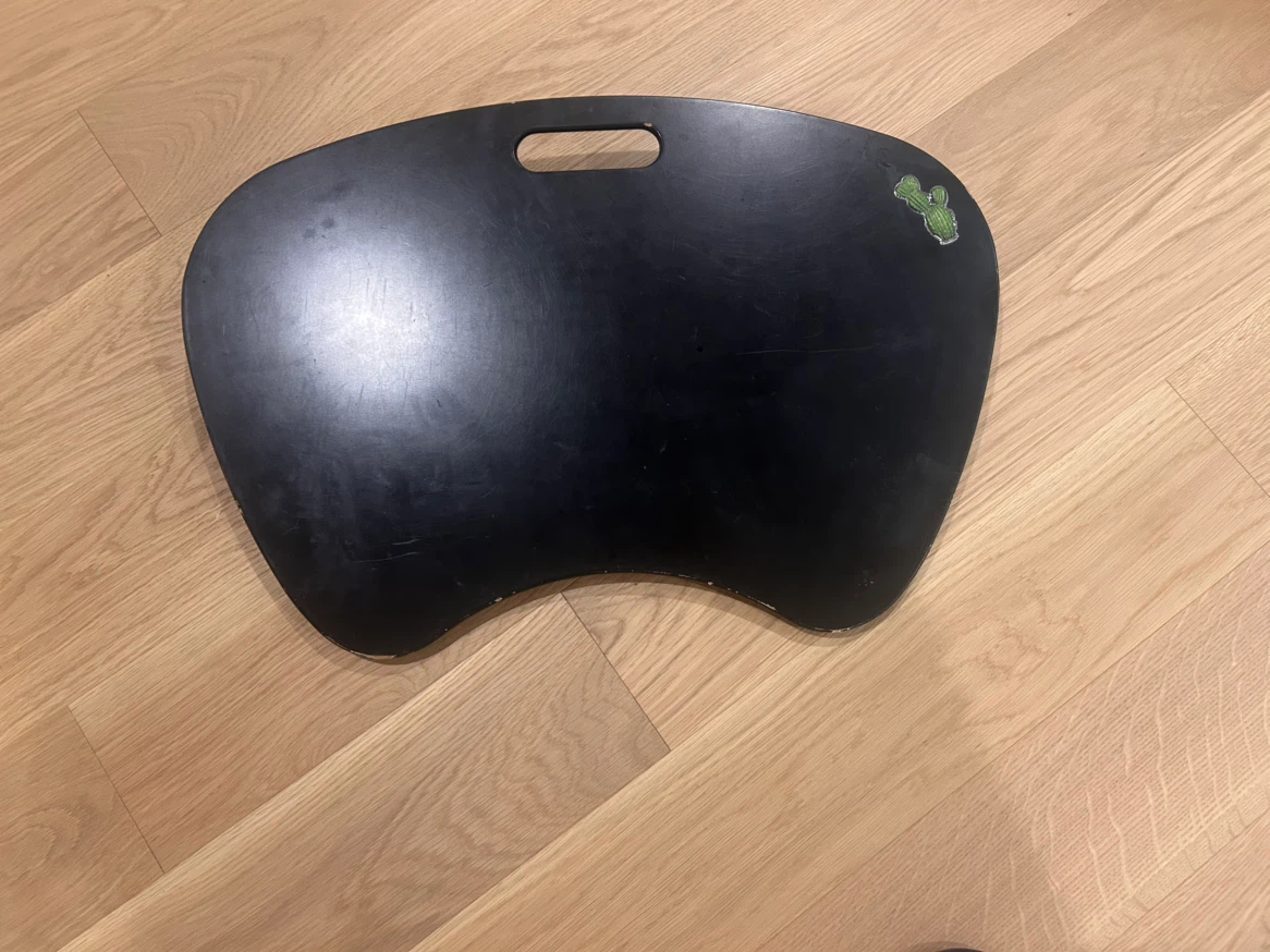 Black Lap Desk with Handle