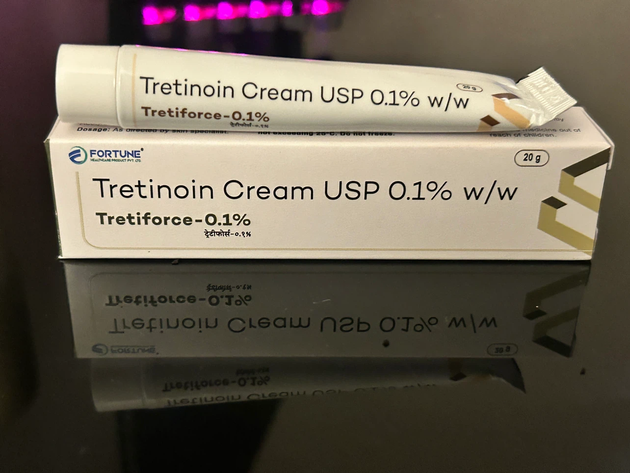 Tretinoin cream .1% w/w