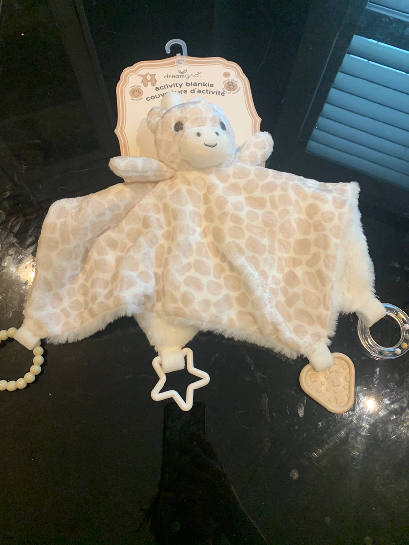 Dreamgrw Activity Blanket Giraffe