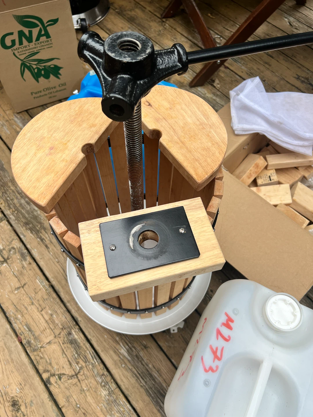 Fruit Press for Juice or Wine - photo 2