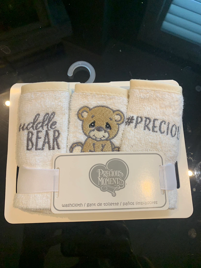 Precious Moments 3 Pack Washcloths