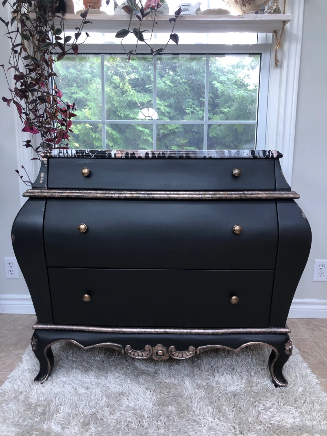 Antique dresser refinished