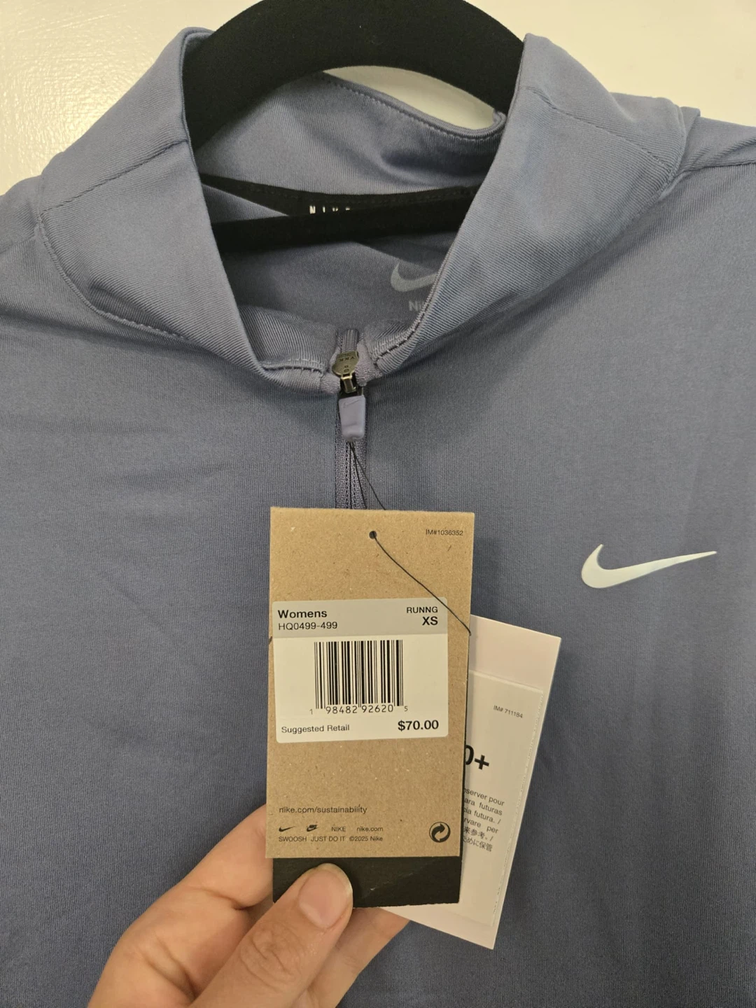 Nike Women's Running Half-Zip Top - XS - photo 2